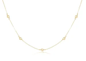 15" Gold Choker Simplicity - Classic 4mm Gold