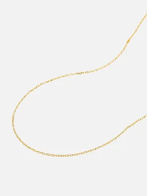 18" Signature Chain Necklace - 18k Gold