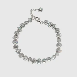 Alderley Grey Pearl & Sterling Silver Bracelet