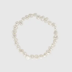 Alderley White Pearl Stretch Bracelet