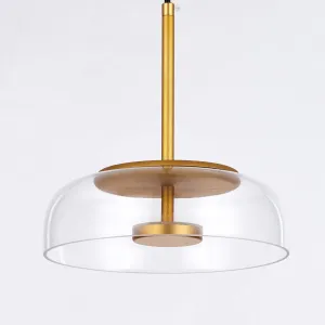 ANKUR HALO WIDE GLASS LED PENDANT LIGHT