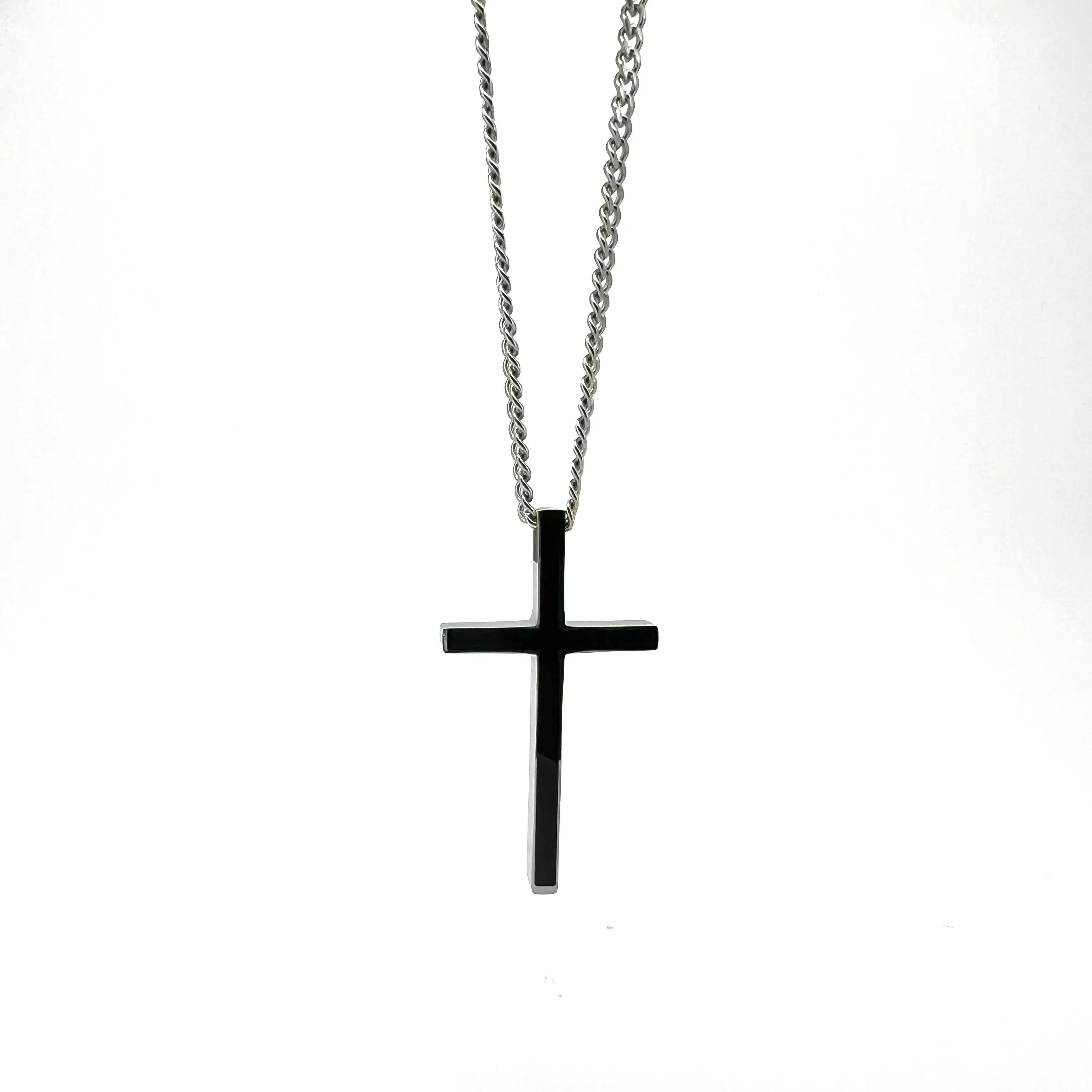 Artair Crucifix Pendant with Chain Necklace