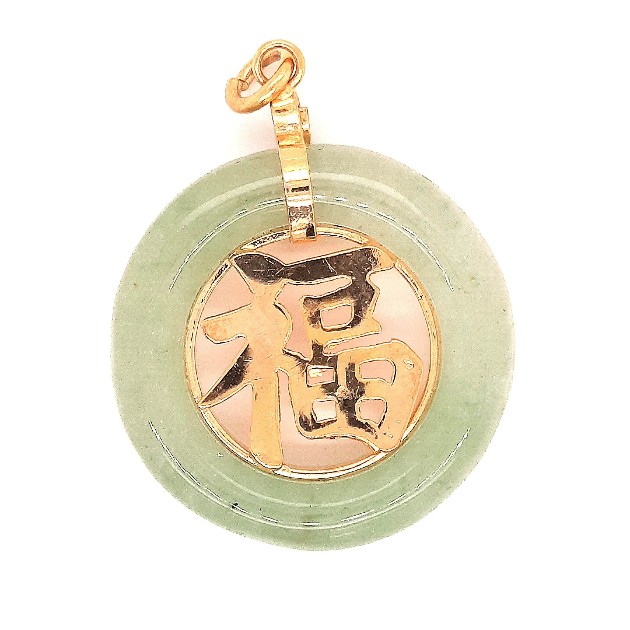 Aventurine Gold Plated Pendant