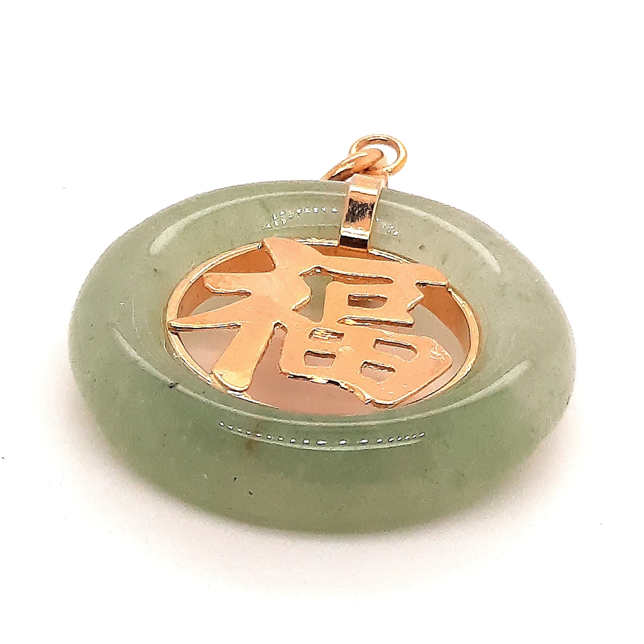 Aventurine Gold Plated Pendant