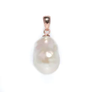 Baroque Pearl Pendant 9ct Rose Gold