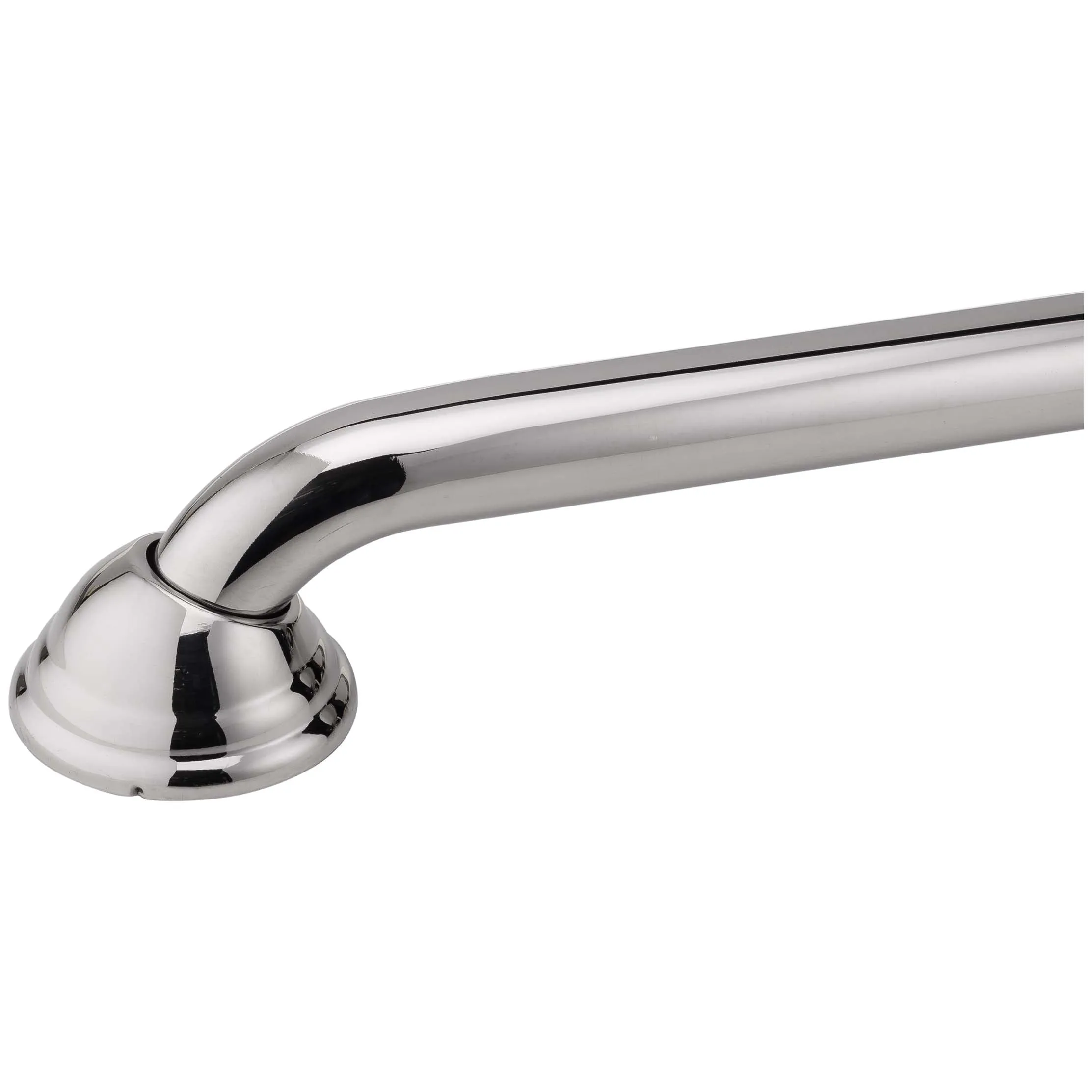 Bathroom Grab Bar, Decorative, Dome Escutcheon, 18 In. X 1 1/4 In.