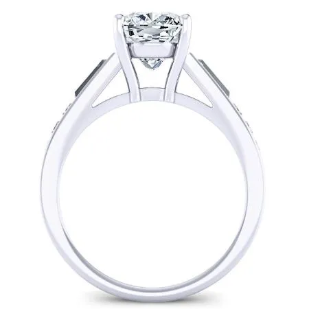 Bergamot - GIA Natural Cushion Diamond Engagement Ring