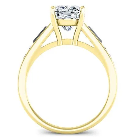 Bergamot - GIA Natural Cushion Diamond Engagement Ring