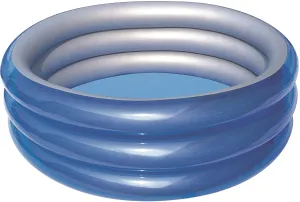 Bestway Big Metallic 3-Ring Pool (59" x H21"/1.50m x H53cm)