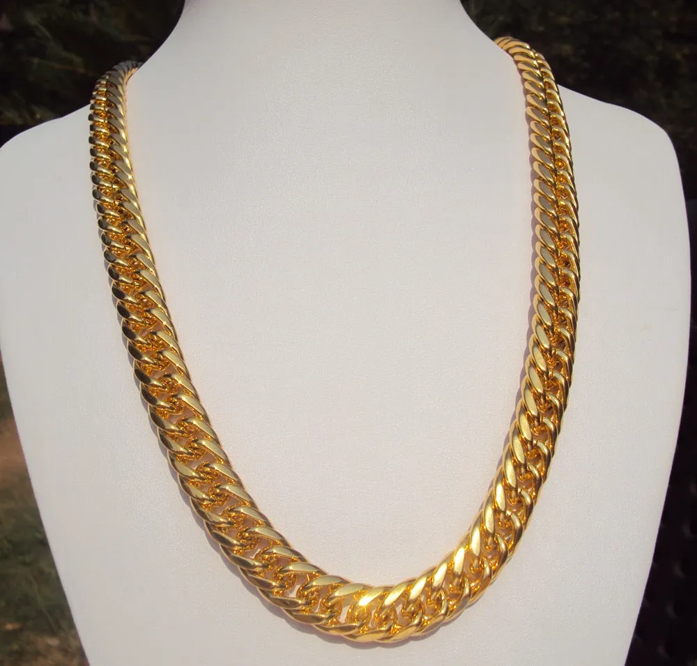 Big Miami Cuban Link 24" Necklace