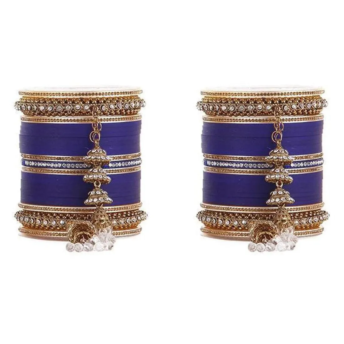 Bridal Bangles Set, Indian Jewelry, Latkan Bangles