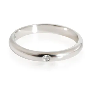 Cartier 1895 Diamond Wedding Band in  Platinum 0.01 CTW