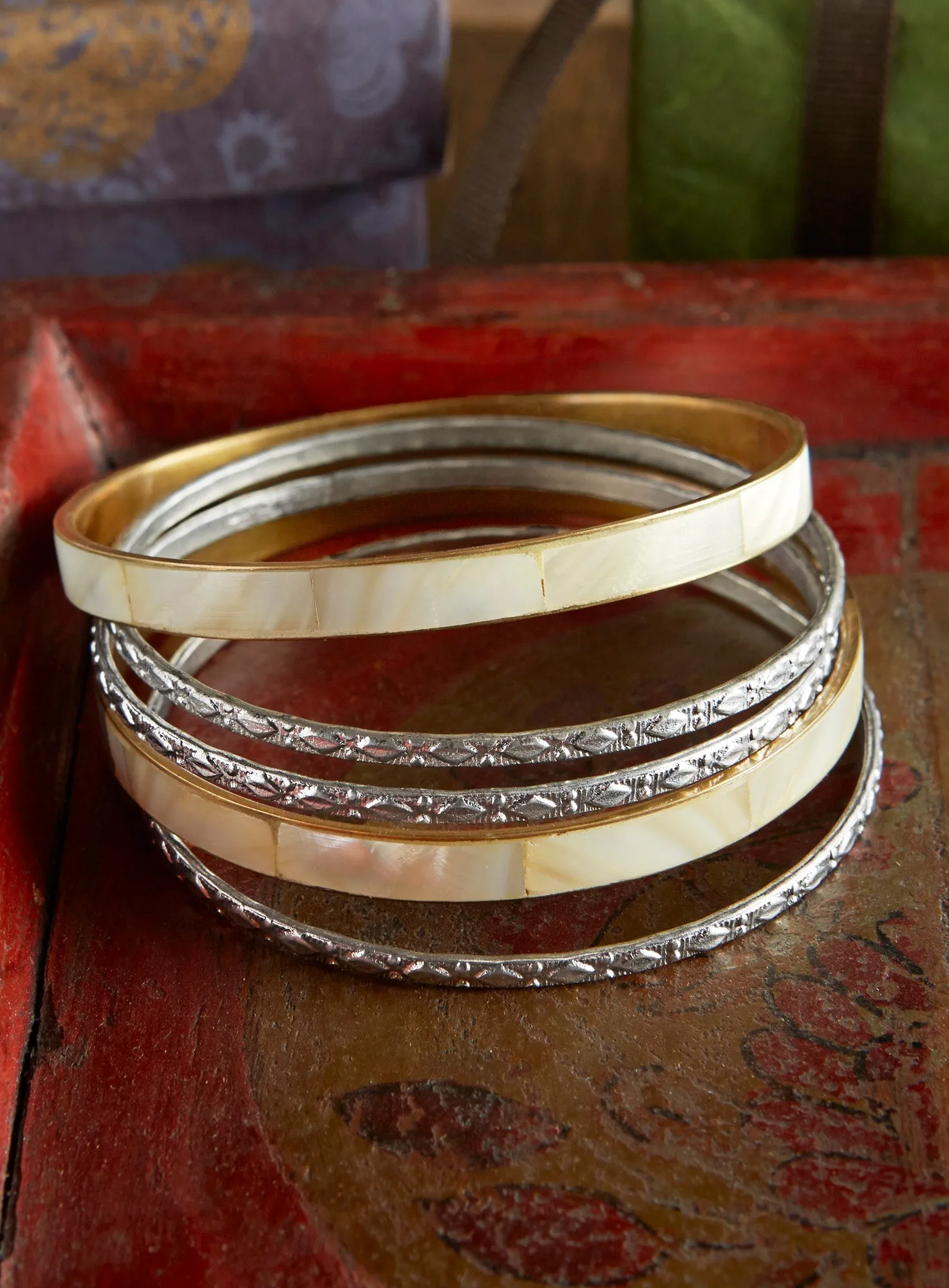 Changing Seas Bangles - Set of 5