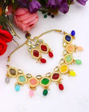 CLASSIC KUNDAN NECKLACE