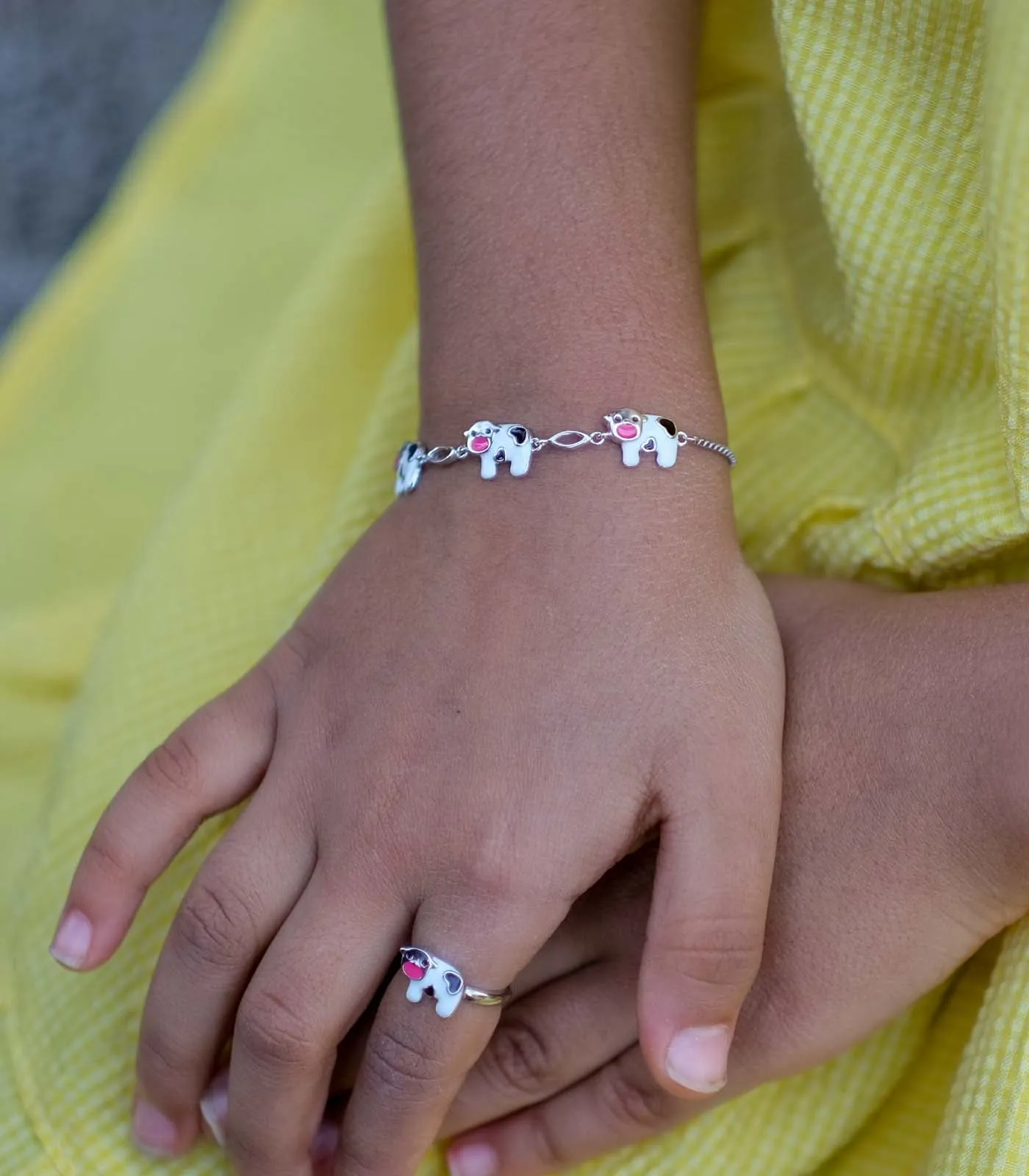 Cow Bracelet (Silver)