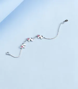 Cow Bracelet (Silver)