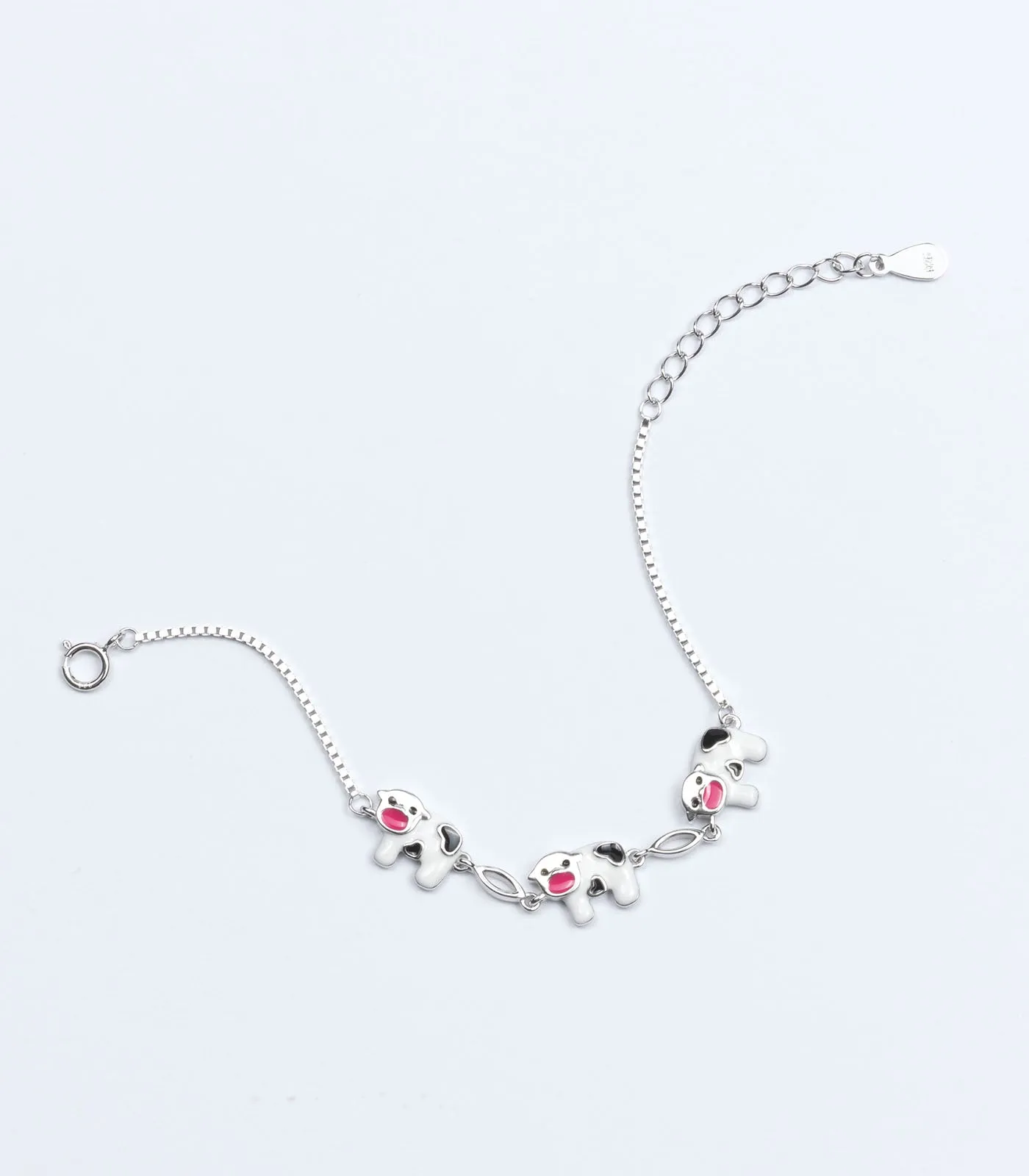 Cow Bracelet (Silver)