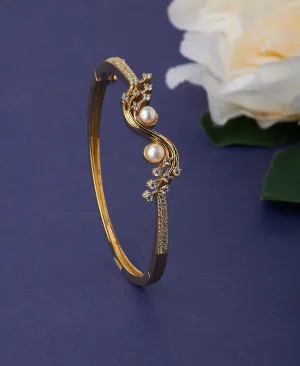 Delightful Real Pearl Bangle