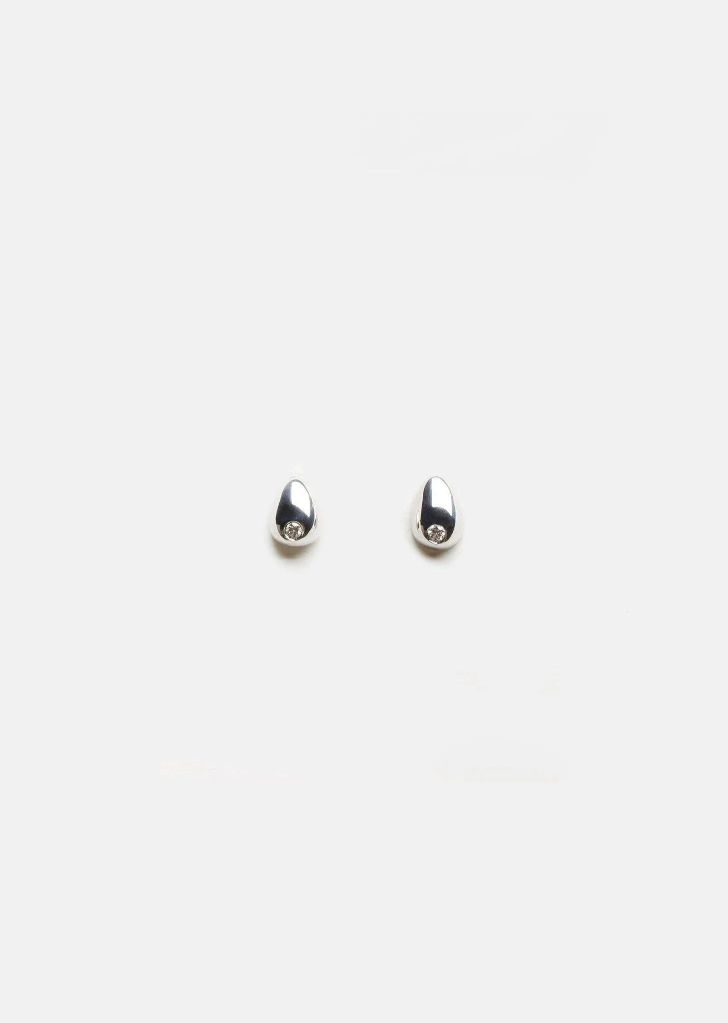 Diamond Tiny Egg Studs