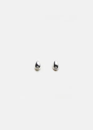 Diamond Tiny Egg Studs