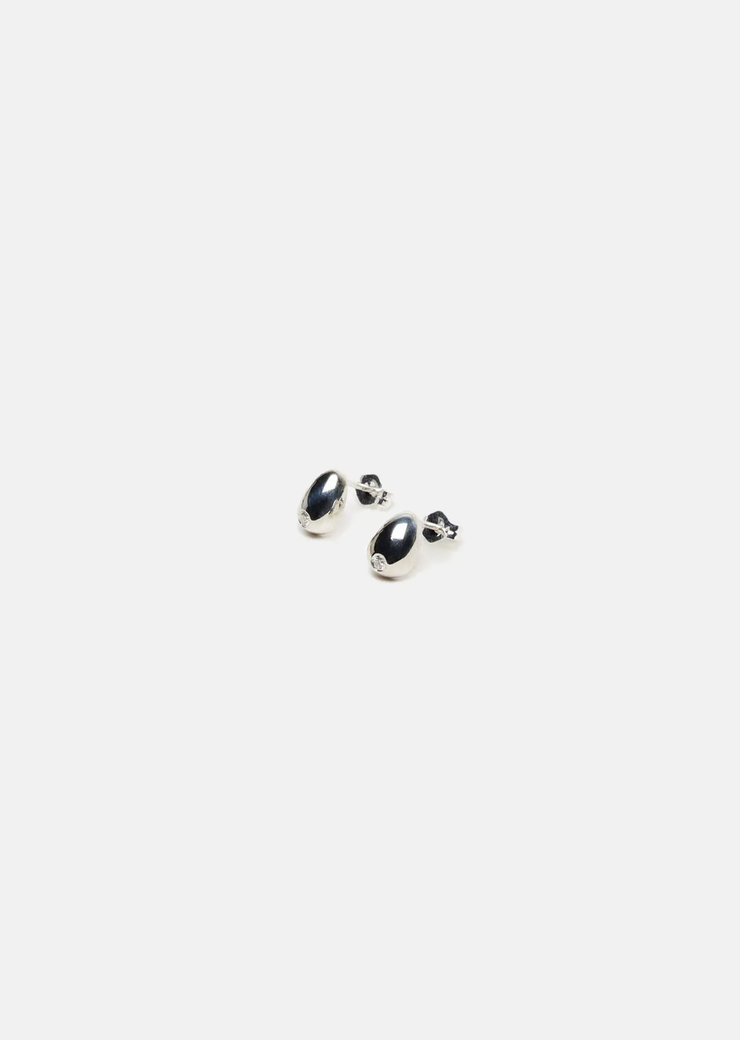 Diamond Tiny Egg Studs