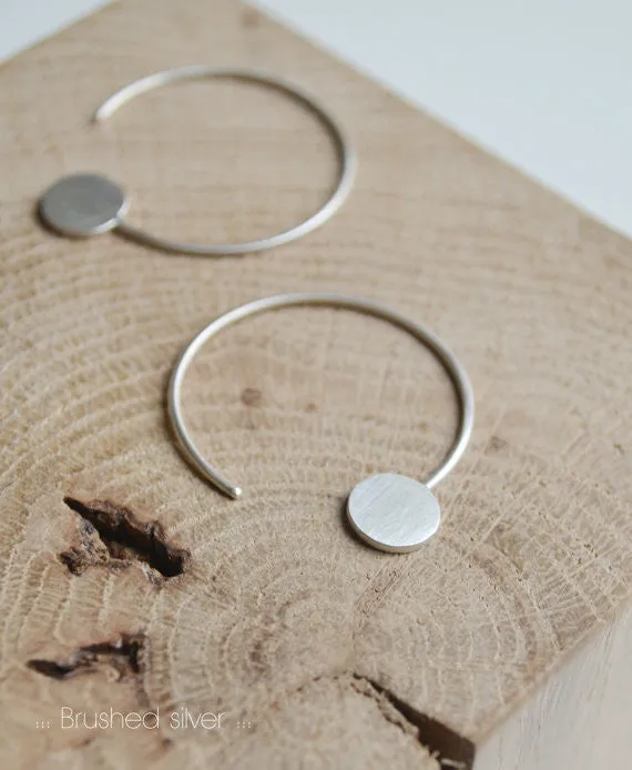 Dot hoop earrings N°21