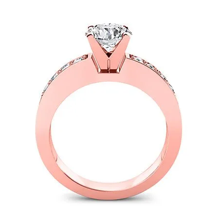 Eliza - Cushion Moissanite Engagement Ring