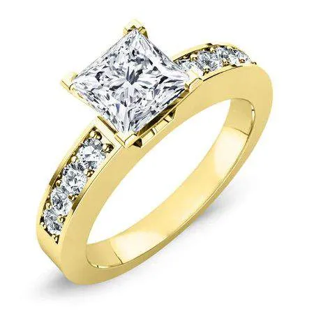 Eliza - Princess Lab Diamond Engagement Ring (IGI Certified)