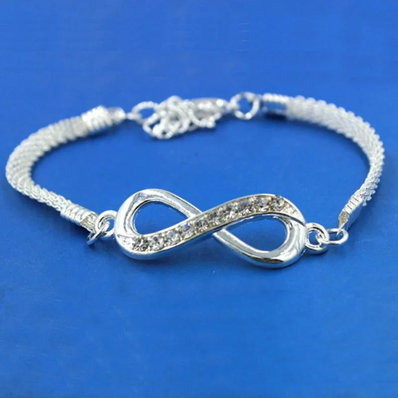 Fashionable adjustable figure 8 female bracelet