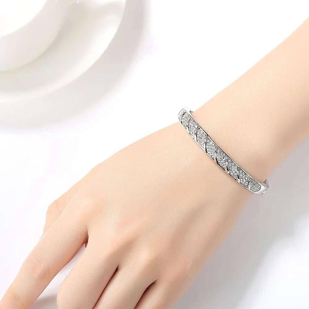 Fashionable Full Diamond Crystal Bracelet