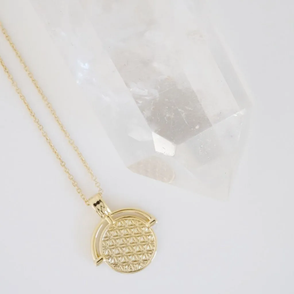 Flower of Life Pendant Necklace