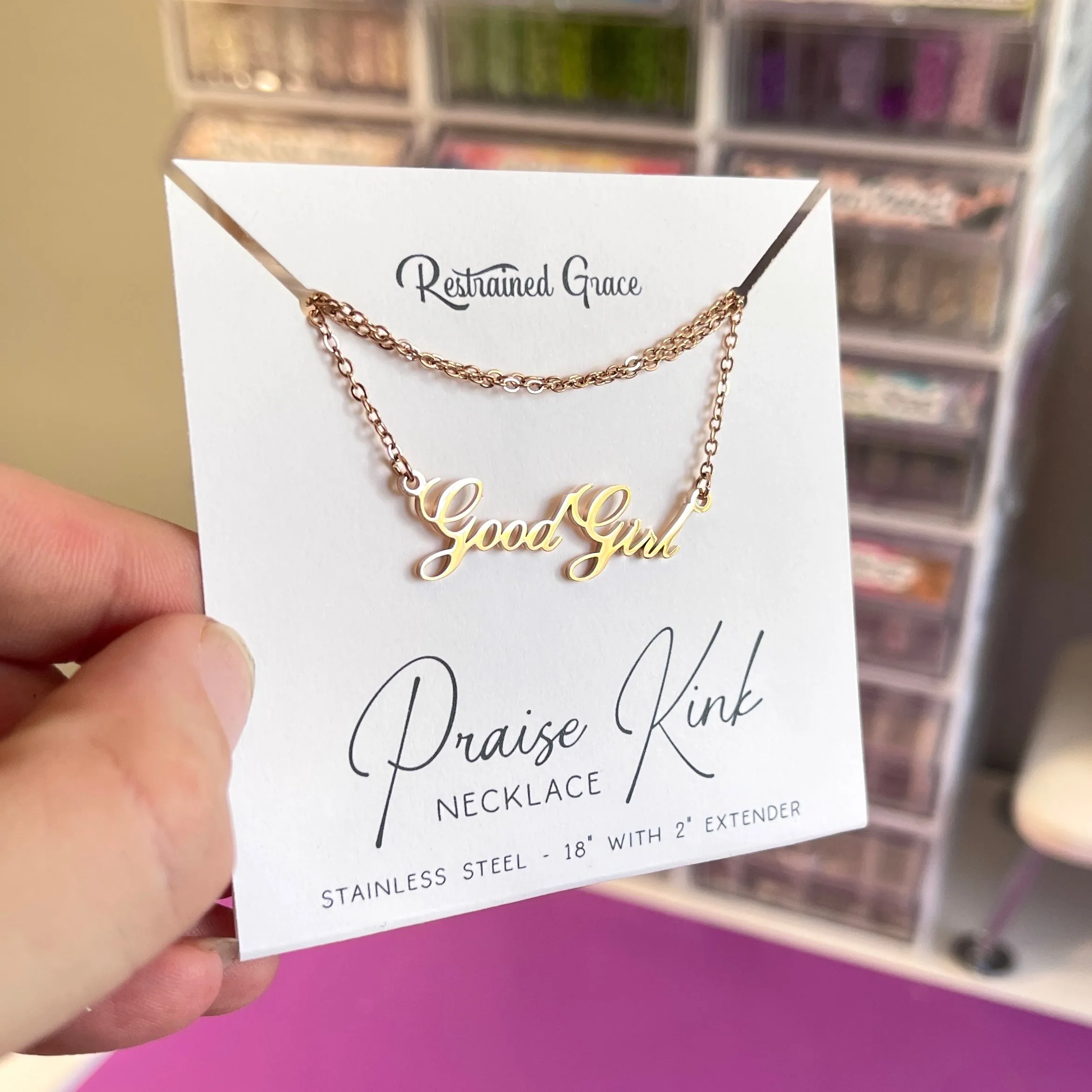 Good Girl - Praise Kink Necklace