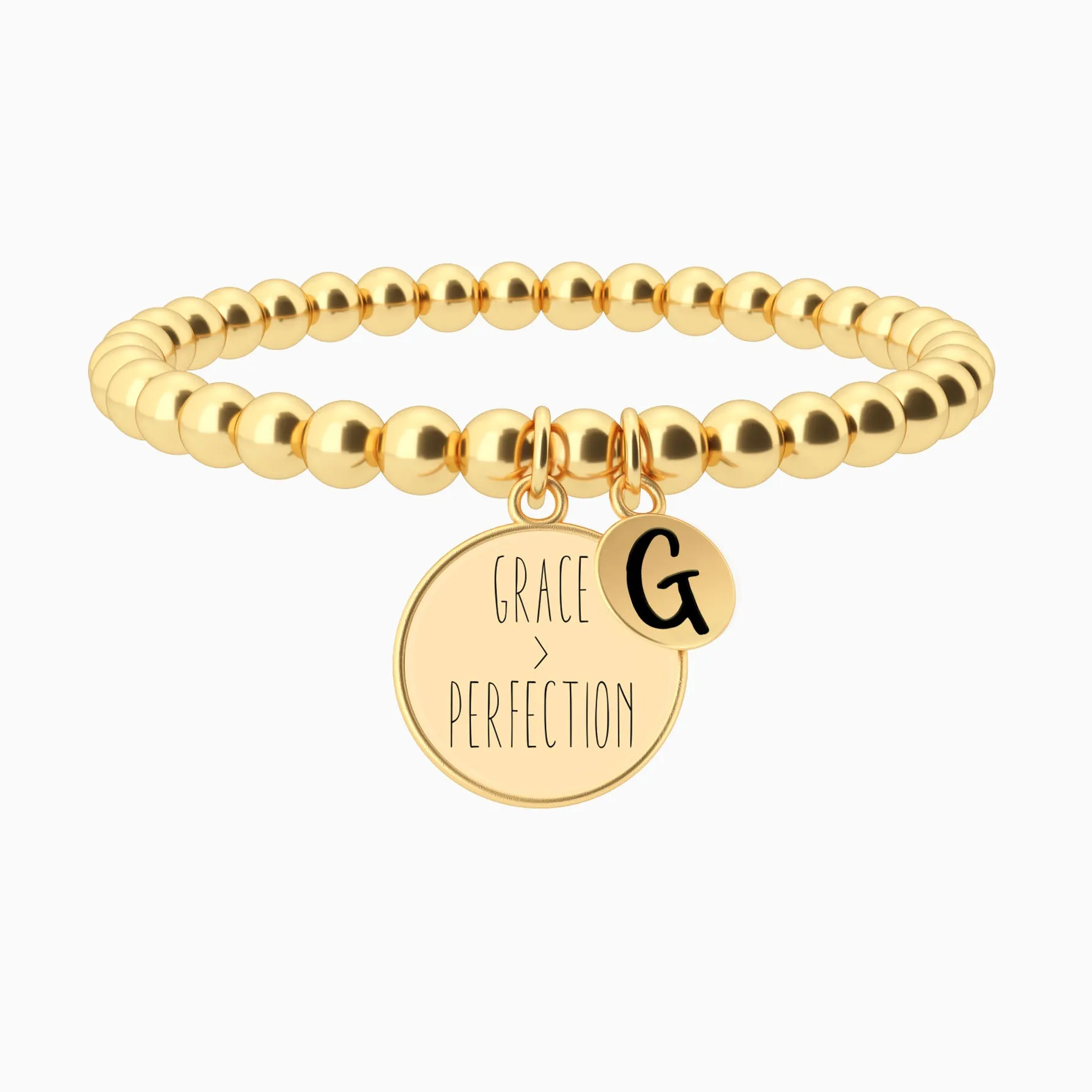 Grace > Perfection - Beaded Bracelet