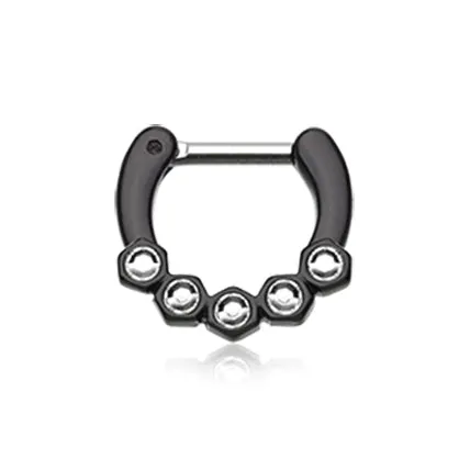 Herminia Hex Septum Clicker