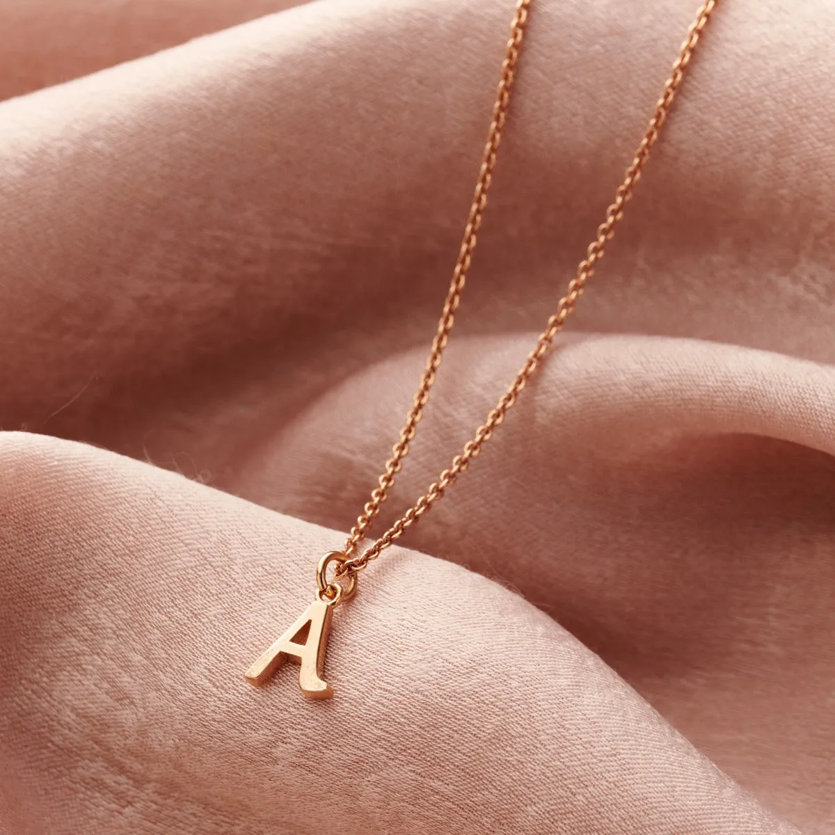 Italic Initial Necklace