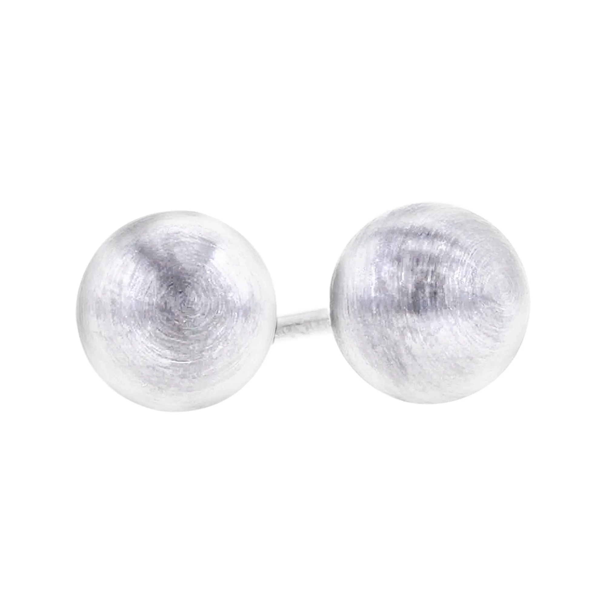 Johnny Stainless Steel Ball Earrings 6mm