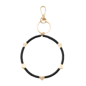 Key Ring Bracelet - Black