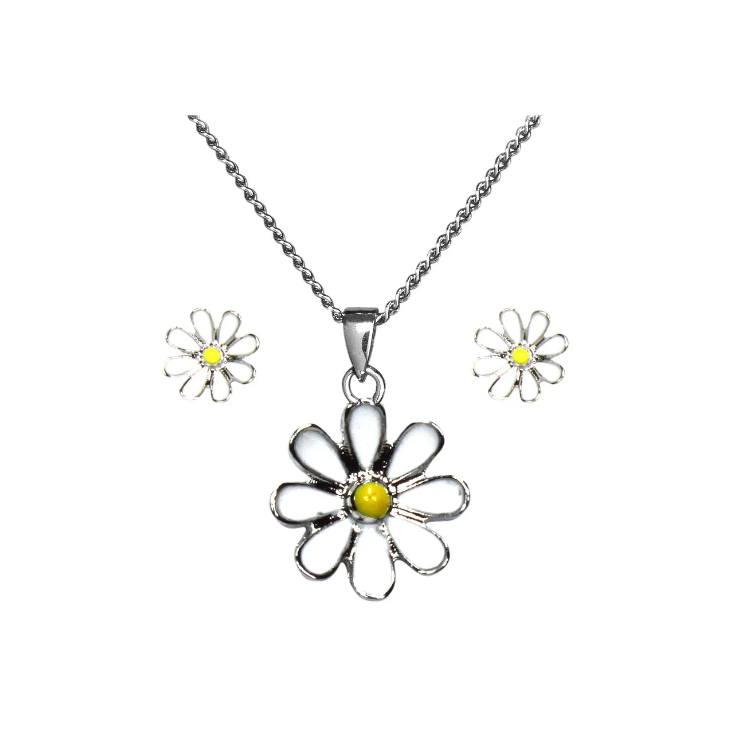 Lila Jewellery Zoe Pendant Daisy Set