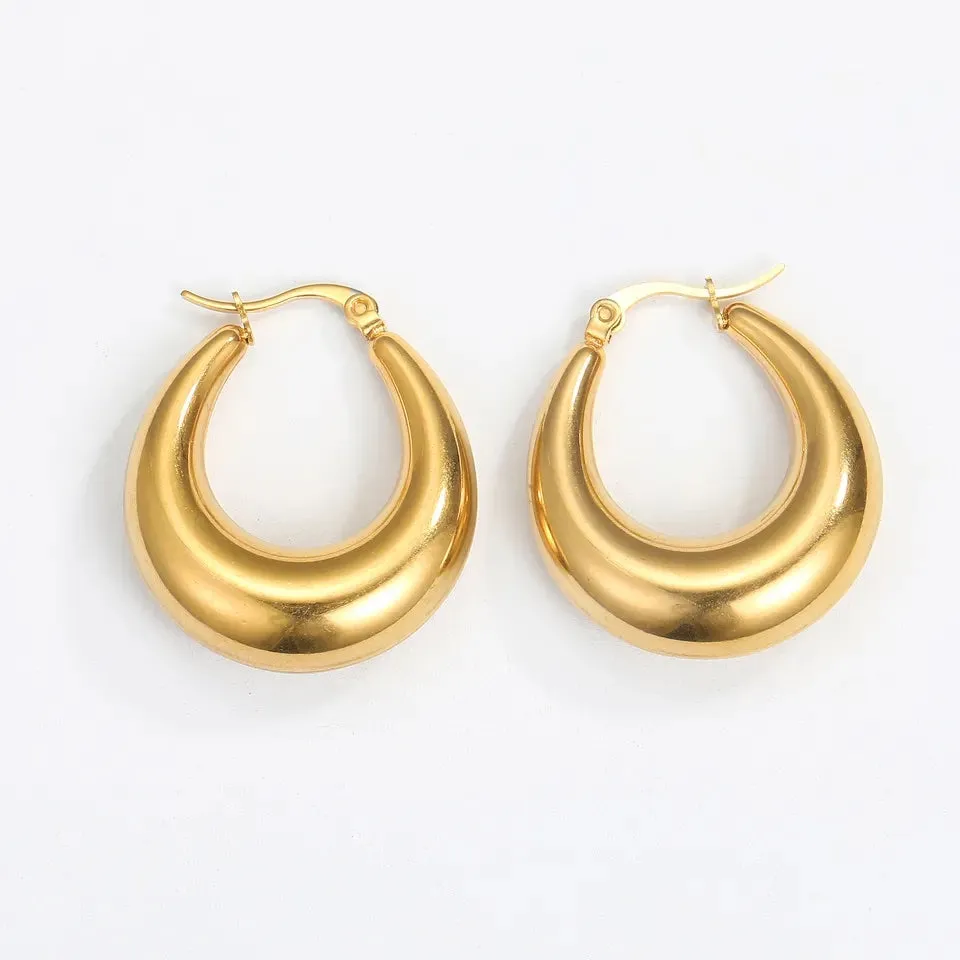 Lulu Oval Hoops