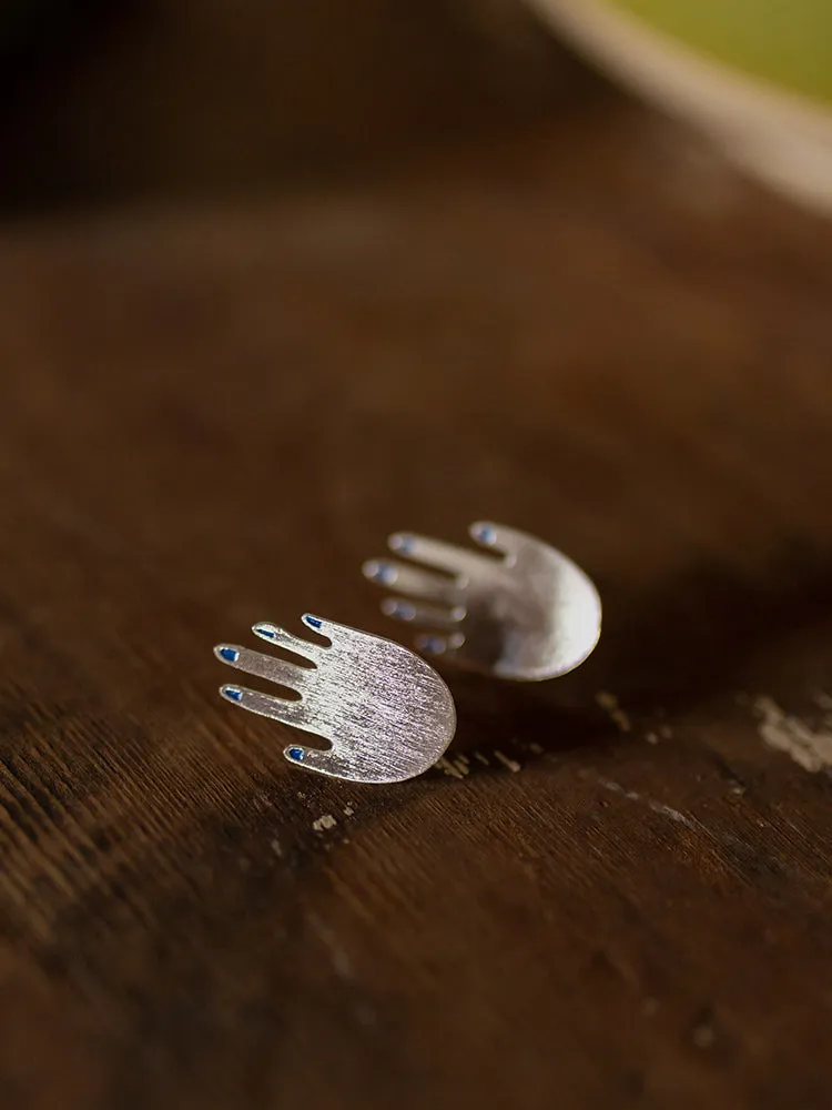 Mani Studs - Silver