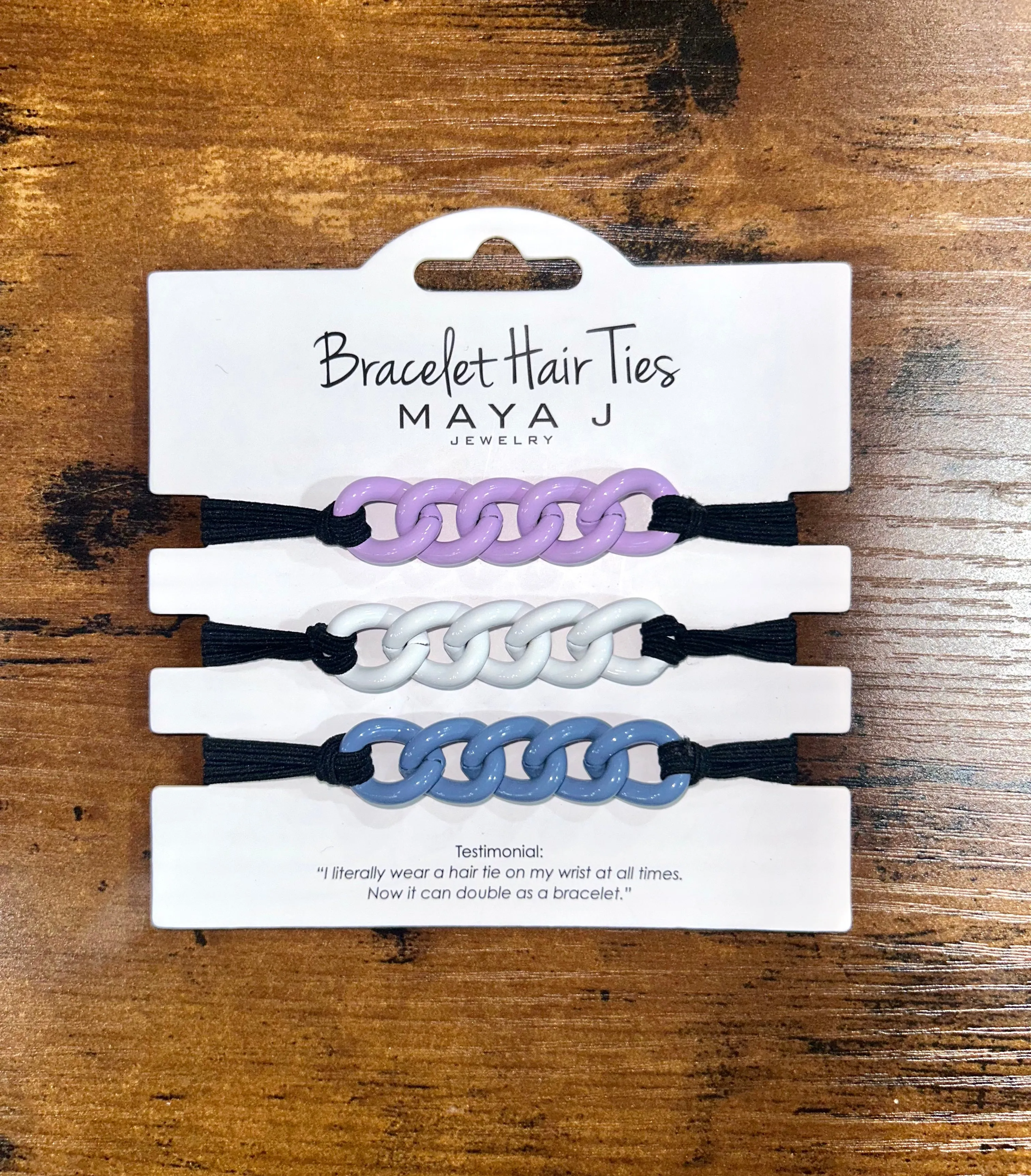 MAYA J Bracelet Hair Ties