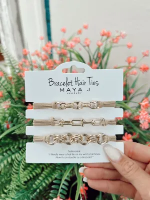 MAYA J Bracelet Hair Ties