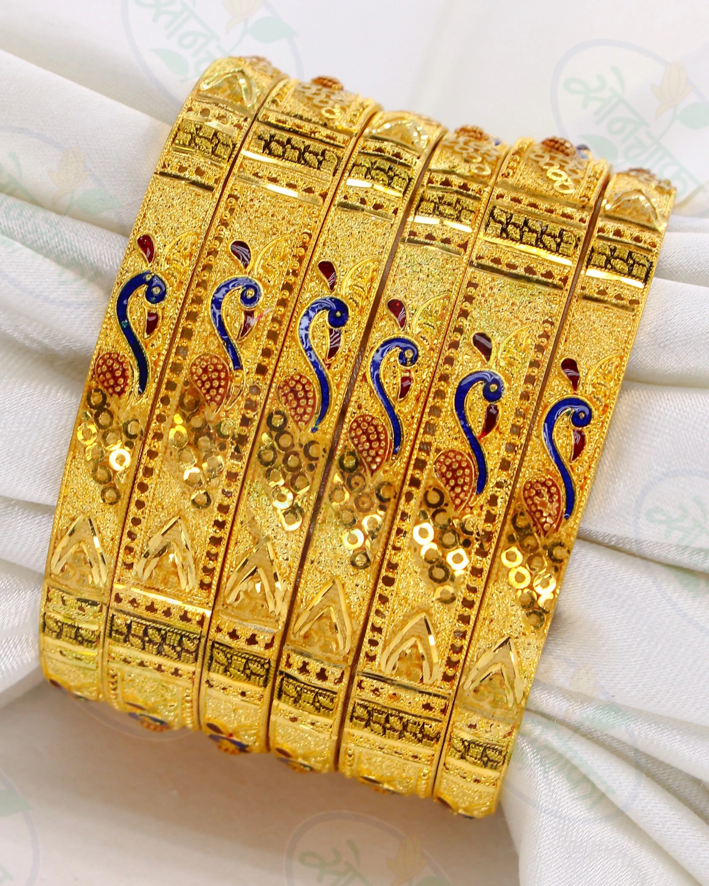 MINA PEAFOWL DESIGNER BANGLES