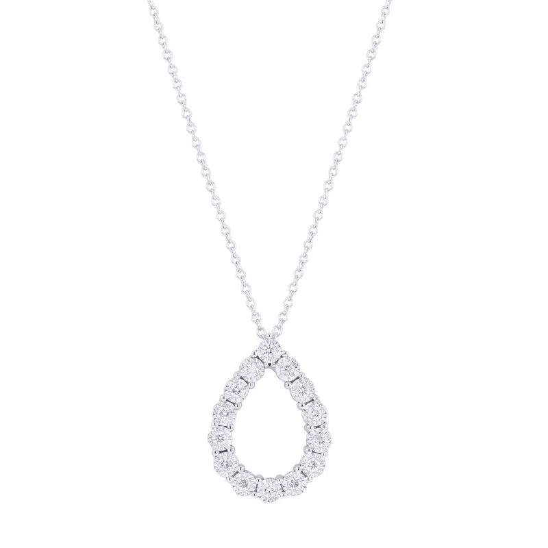 Mirage Dewdrop Diamond Pendant 1/7ct