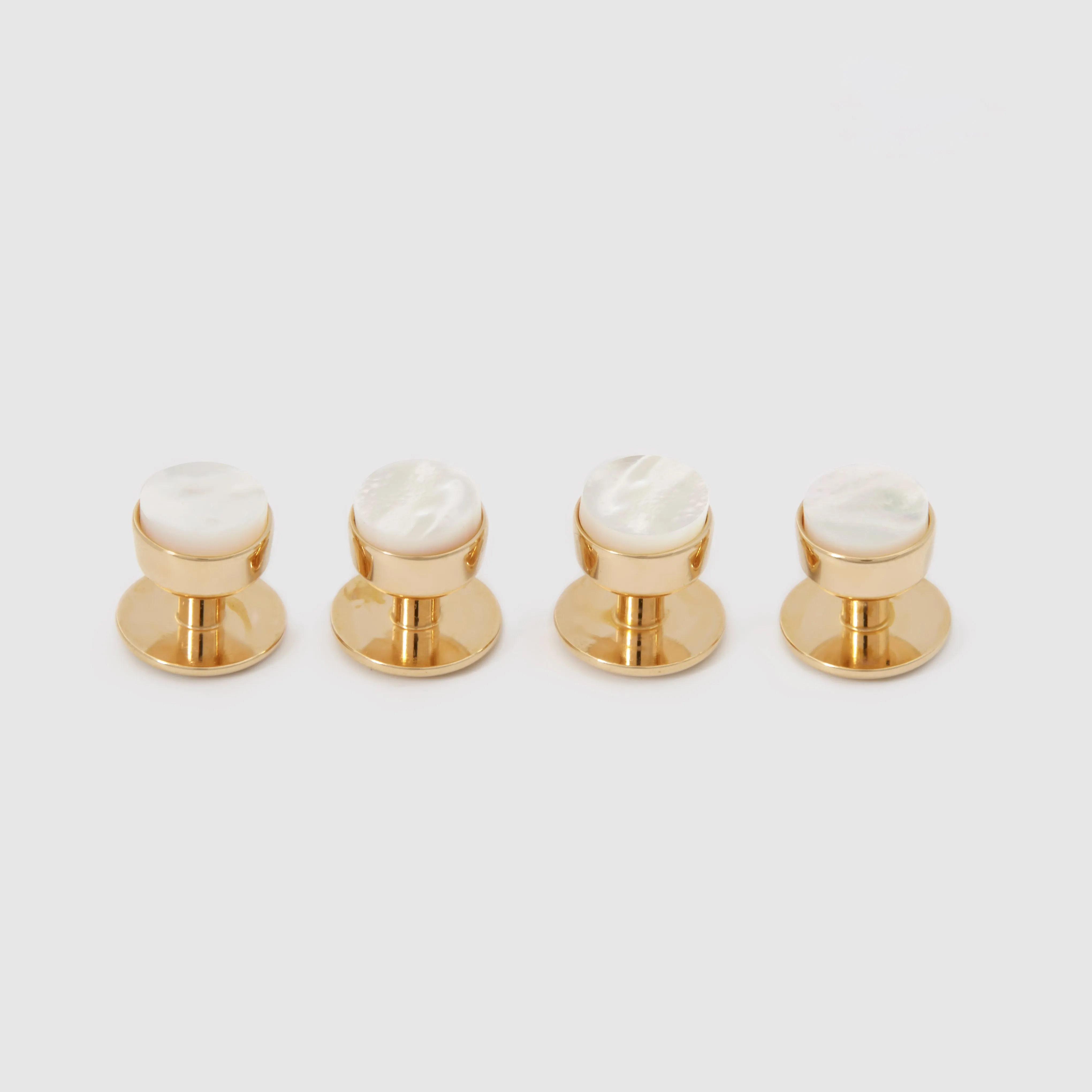 Mother of Pearl Bow Stud Set