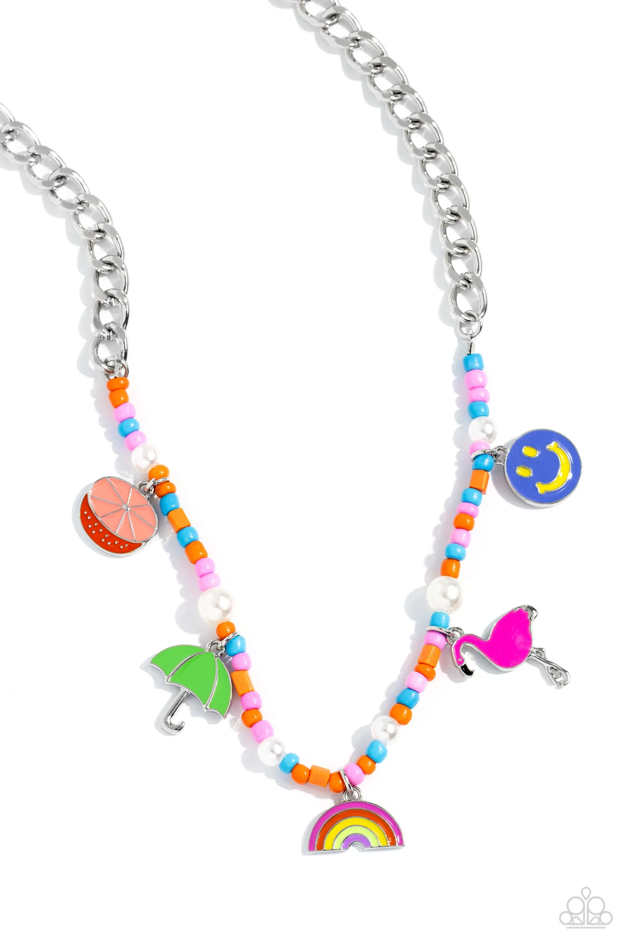 Necklaces Summer Sentiment - Orange N2382