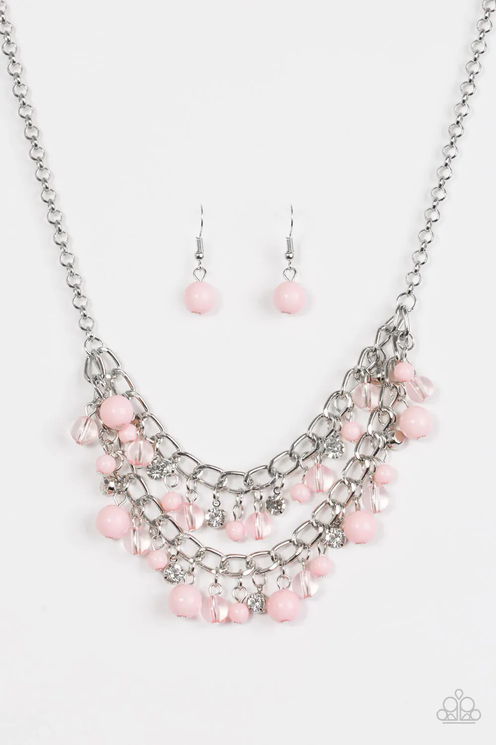 Paparazzi Necklace ~ Bridal Party - Pink