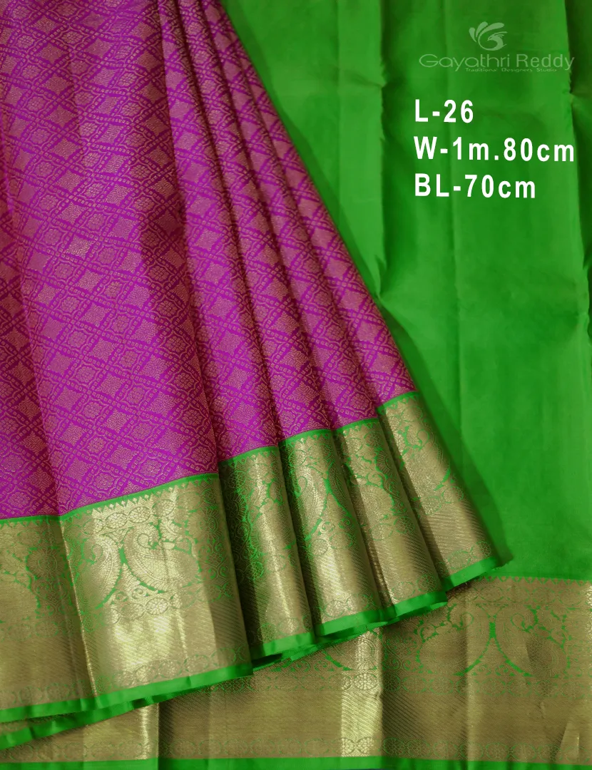 PURE KANCHI PATTU LEHENGA-KPL658