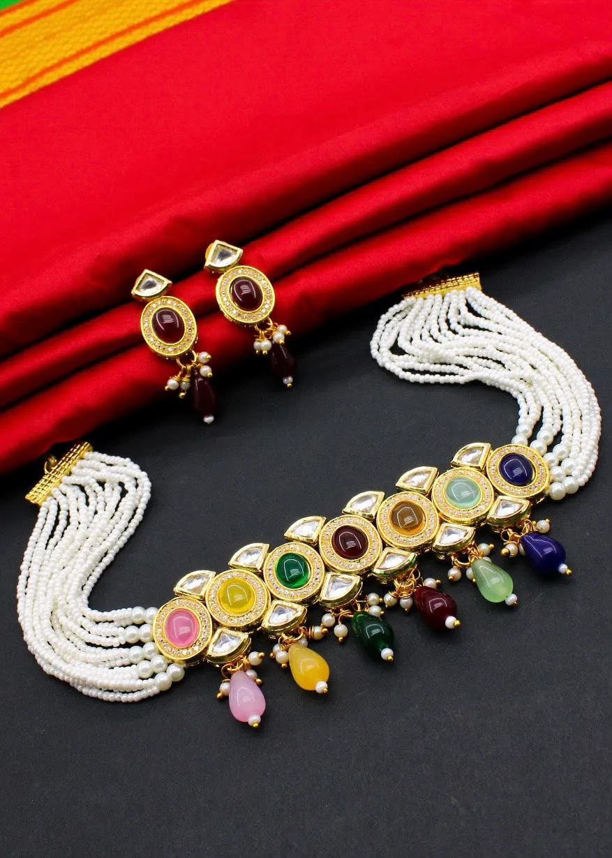 RAVISHING KUNDAN NECKLACE