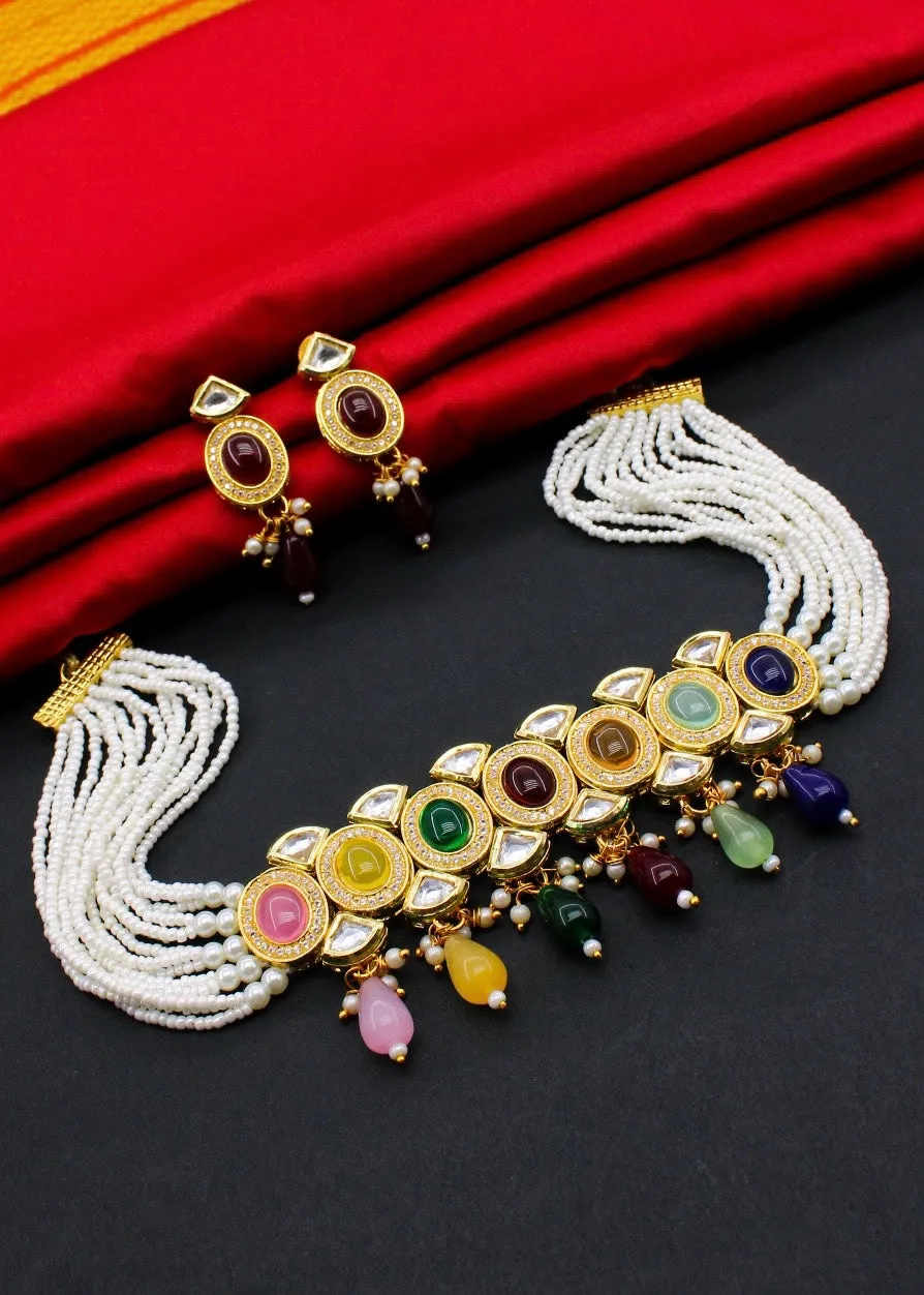 RAVISHING KUNDAN NECKLACE